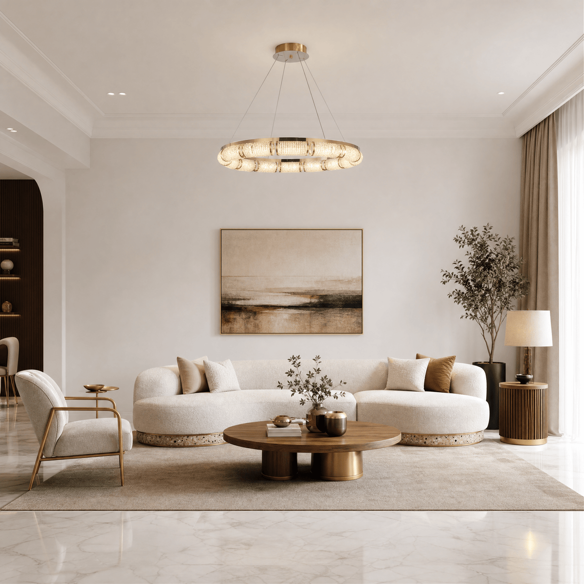 Aurora Smart Chandelier - Blushlighting