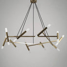 AURUM MODERN BRANCH CHANDELIER 23.6" 31.5" 39.4" 47.2"D - Ø 60 cm (23.6") × H 27 cm (10.6")Blushlighting