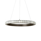 Avalon Alabaster Round Chandelier - 39.4″Dia x 59″HCopperWarm WhiteBlushlighting