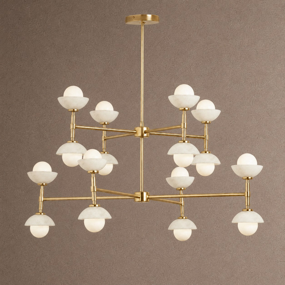 Aveline Tiered Chandelier - L30.7” x H21.5”Blushlighting