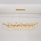 Avis Clear Crystal Branch Chandelier - 59.06“ LBlushlighting