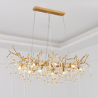 Avis Clear Crystal Branch Chandelier - 39.37“ LBlushlighting