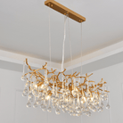 Avis Clear Crystal Branch Chandelier - 31.5“ LBlushlighting
