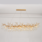 Avis Clear Crystal Branch Chandelier - Ineffable Lighting