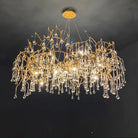 Avis Crystal Raindrop Branch Chandelier - Ineffable Lighting