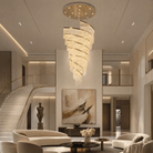 Bacca Crystal Halo Chandelier - Blushlighting