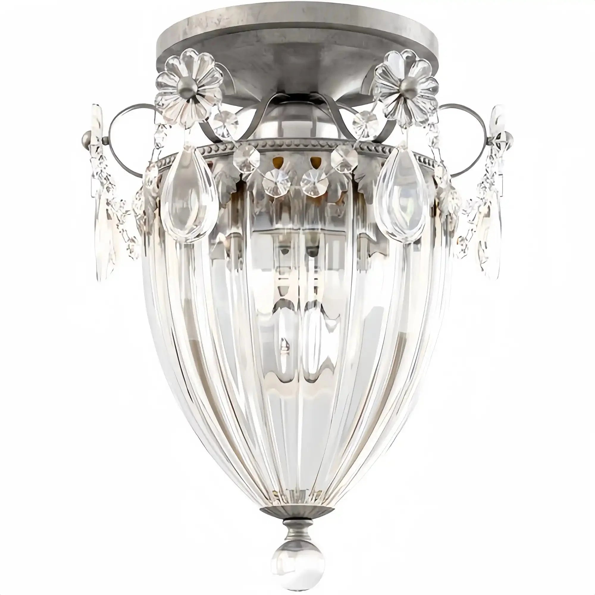 Bagatelle 1 - Light Close - to - Ceiling - Antique SilverBlushlighting