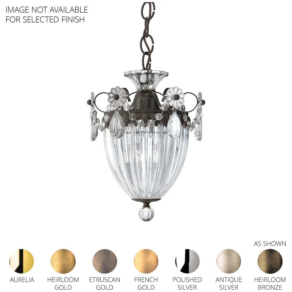 Bagatelle 1 - Light Mini Pendant - Heirloom BronzeBlushlighting