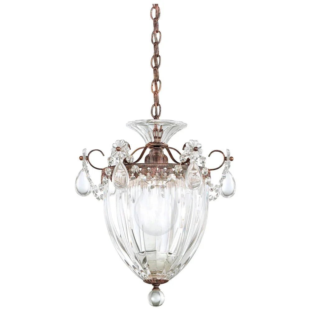 Bagatelle 1 - Light Mini Pendant - Heirloom BronzeBlushlighting