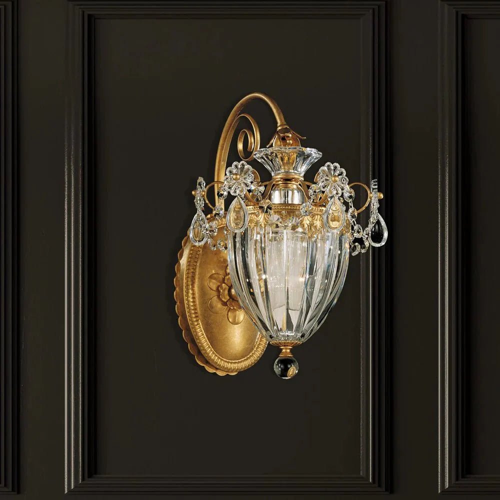 Bagatelle 1 - Light Wall Sconce - Heirloom BronzeBlushlighting