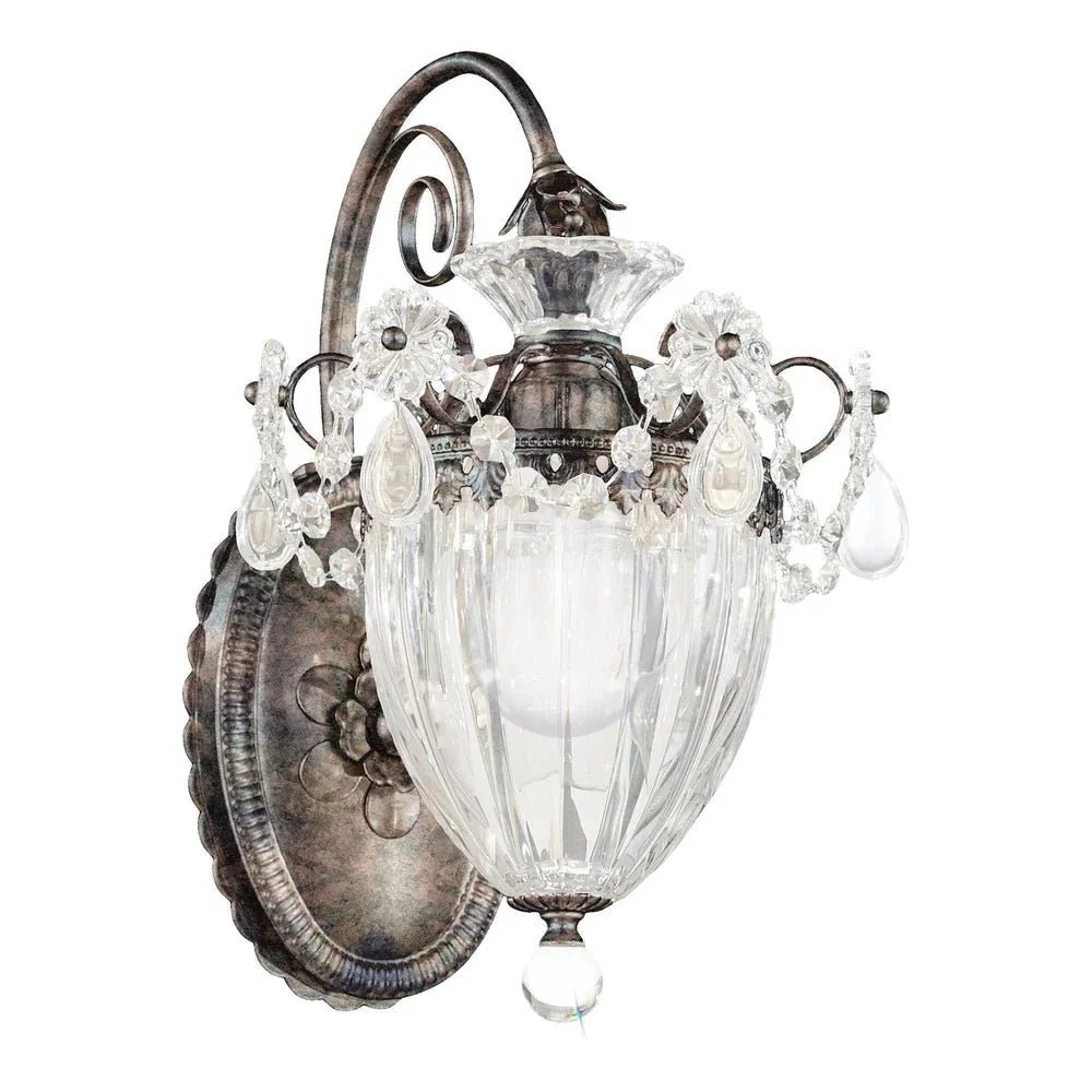 Bagatelle 1 - Light Wall Sconce - Heirloom BronzeBlushlighting