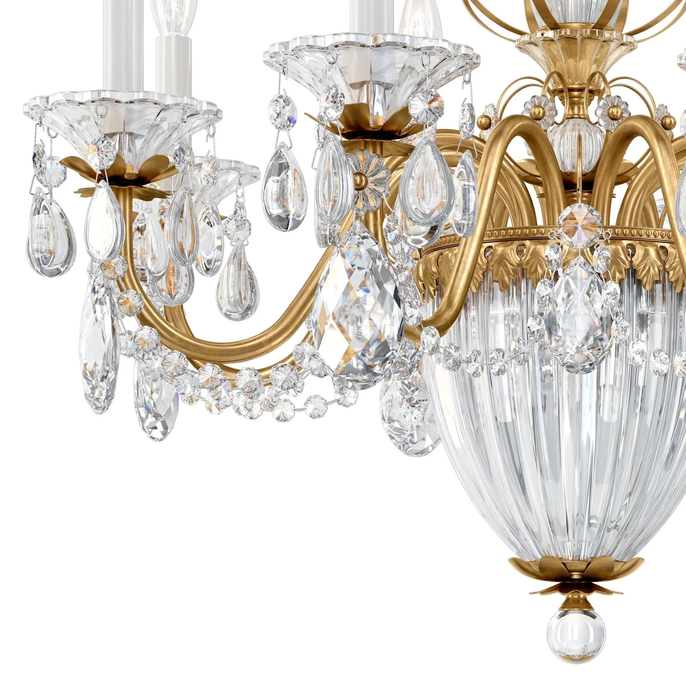 Bagatelle 11 - Light Chandelier - Heirloom BronzeBlushlighting