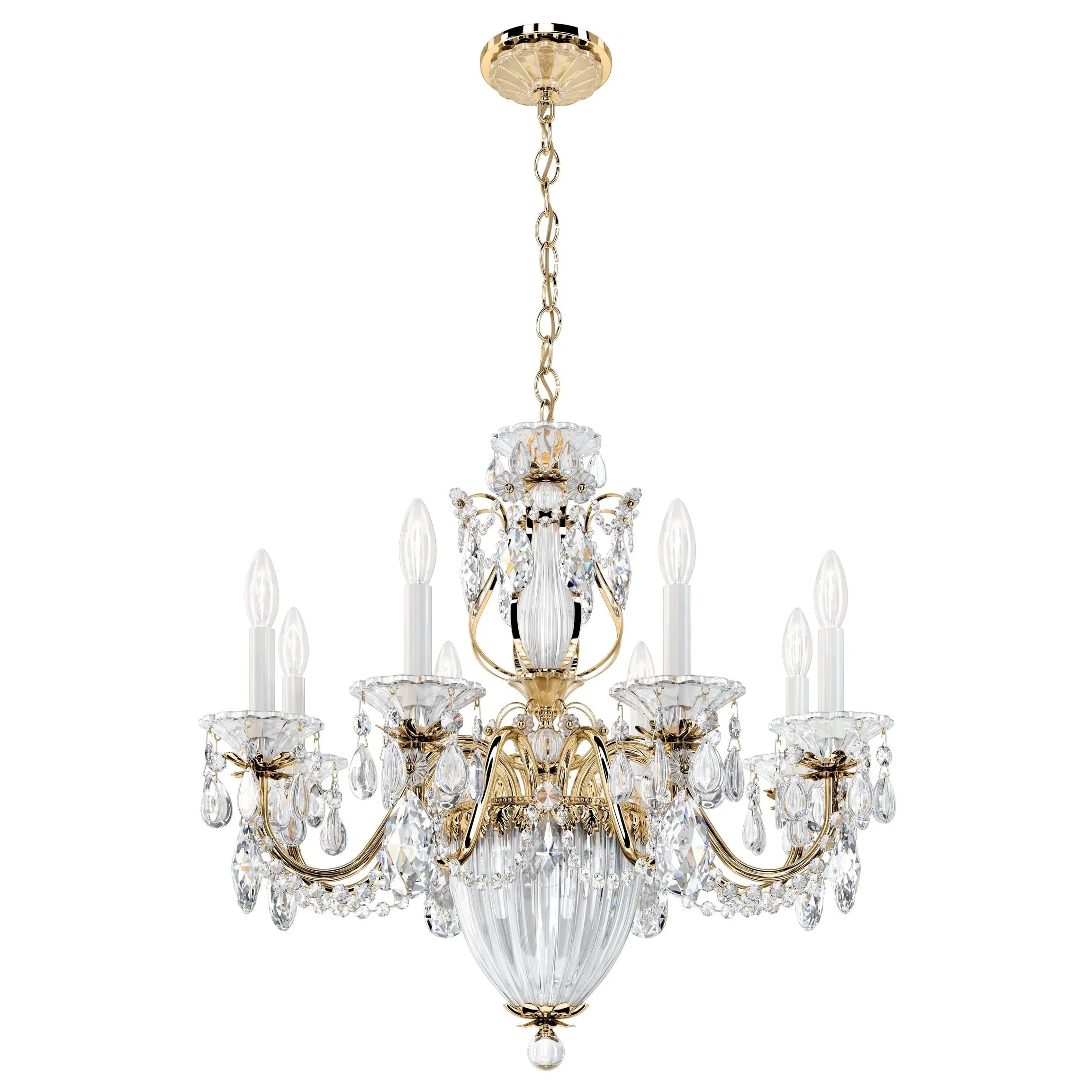 Bagatelle 11 - Light Chandelier - Heirloom BronzeBlushlighting