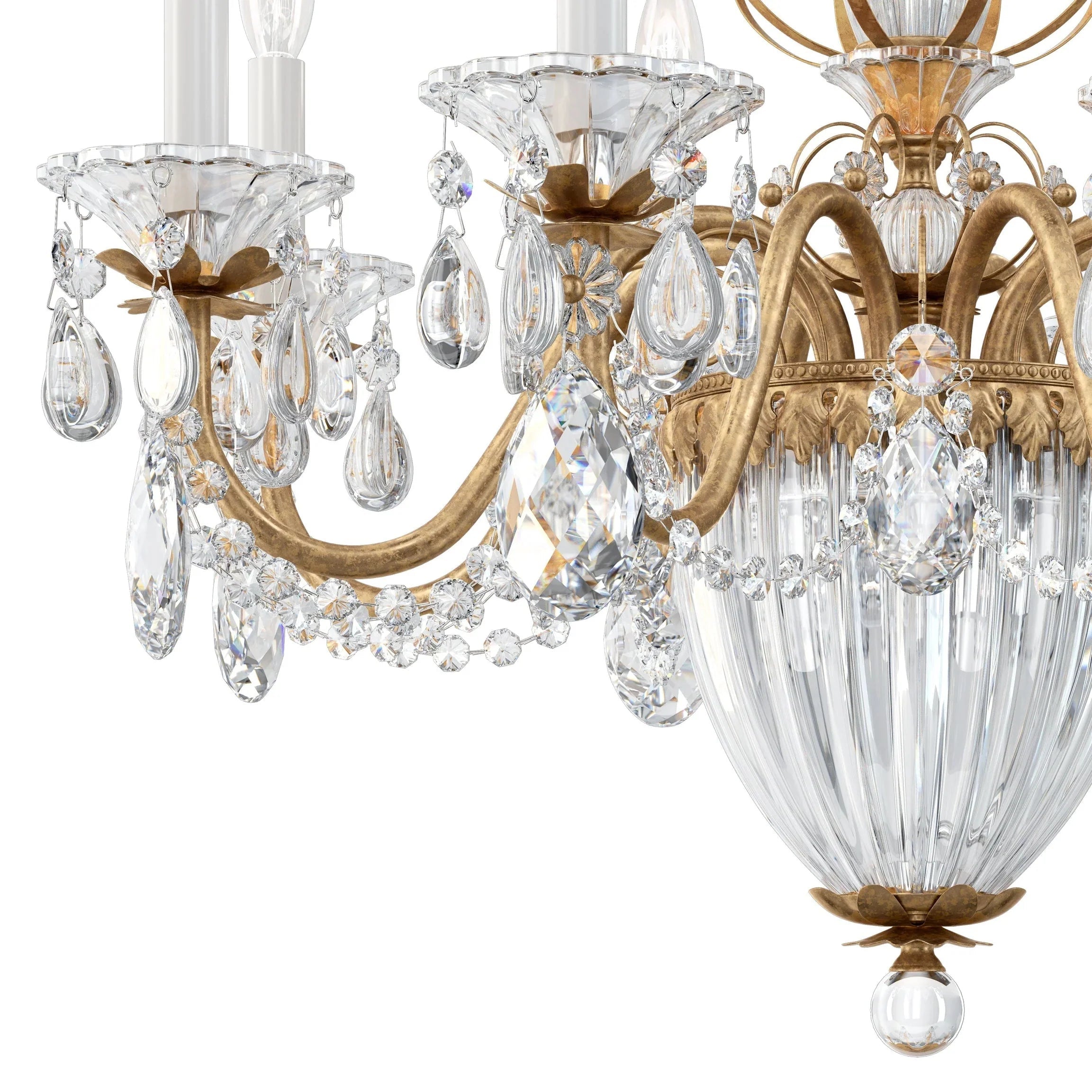 Bagatelle 11 - Light Chandelier - Heirloom BronzeBlushlighting