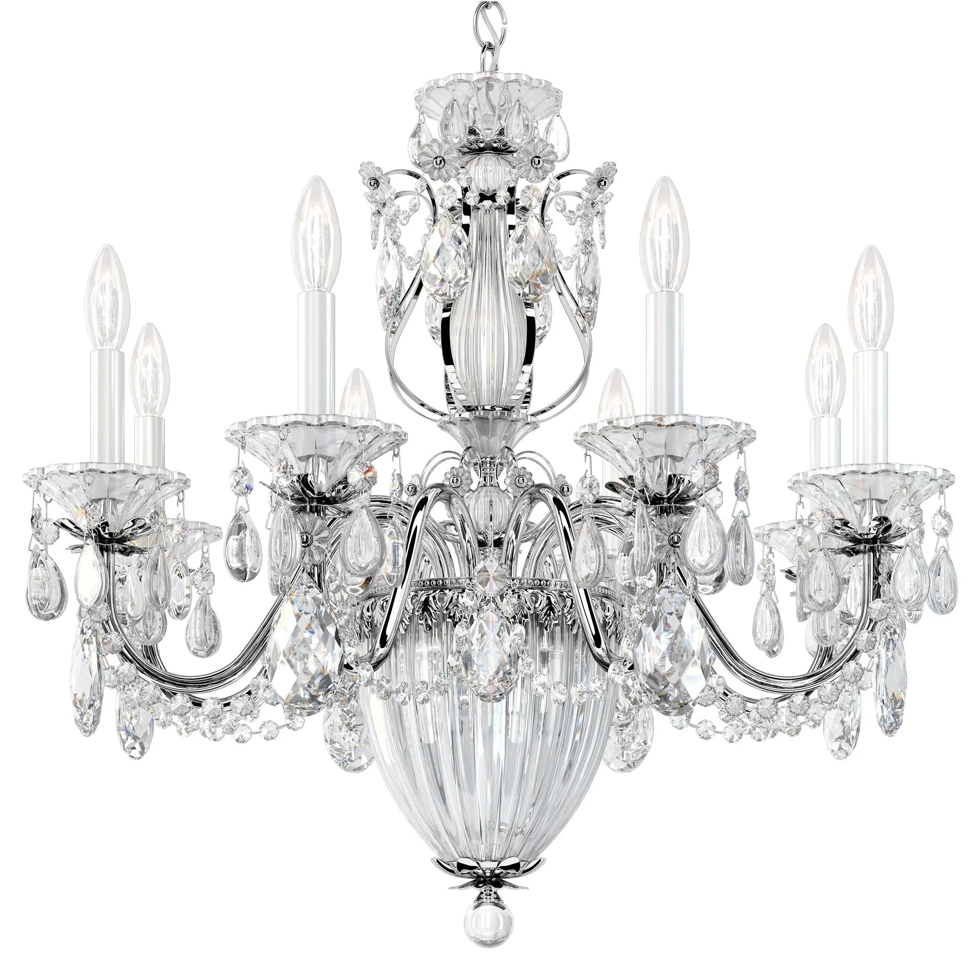 Bagatelle 11 - Light Chandelier - Heirloom BronzeBlushlighting