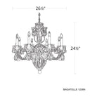 Bagatelle 11 - Light Chandelier - Heirloom BronzeBlushlighting