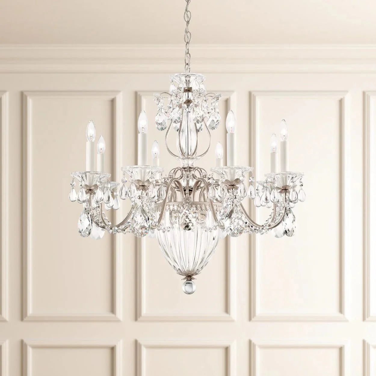 Bagatelle 11 - Light Chandelier - Heirloom BronzeBlushlighting