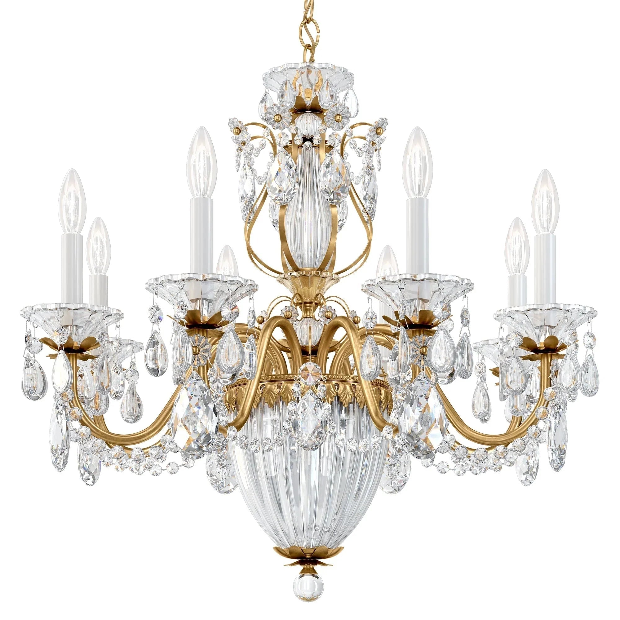 Bagatelle 11 - Light Chandelier - Heirloom GoldBlushlighting