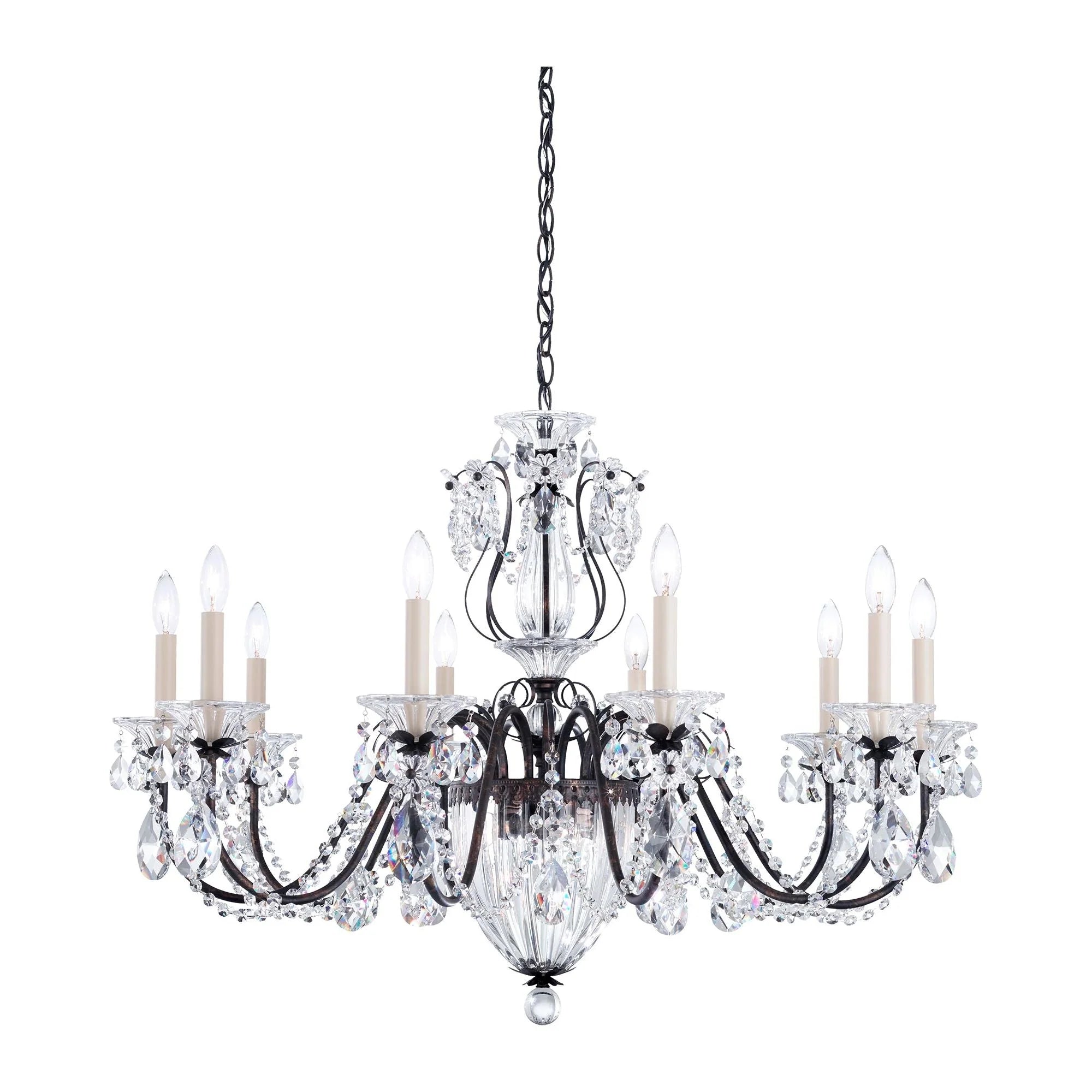 Bagatelle 13 - Light 35 inch Chandelier - Blushlighting