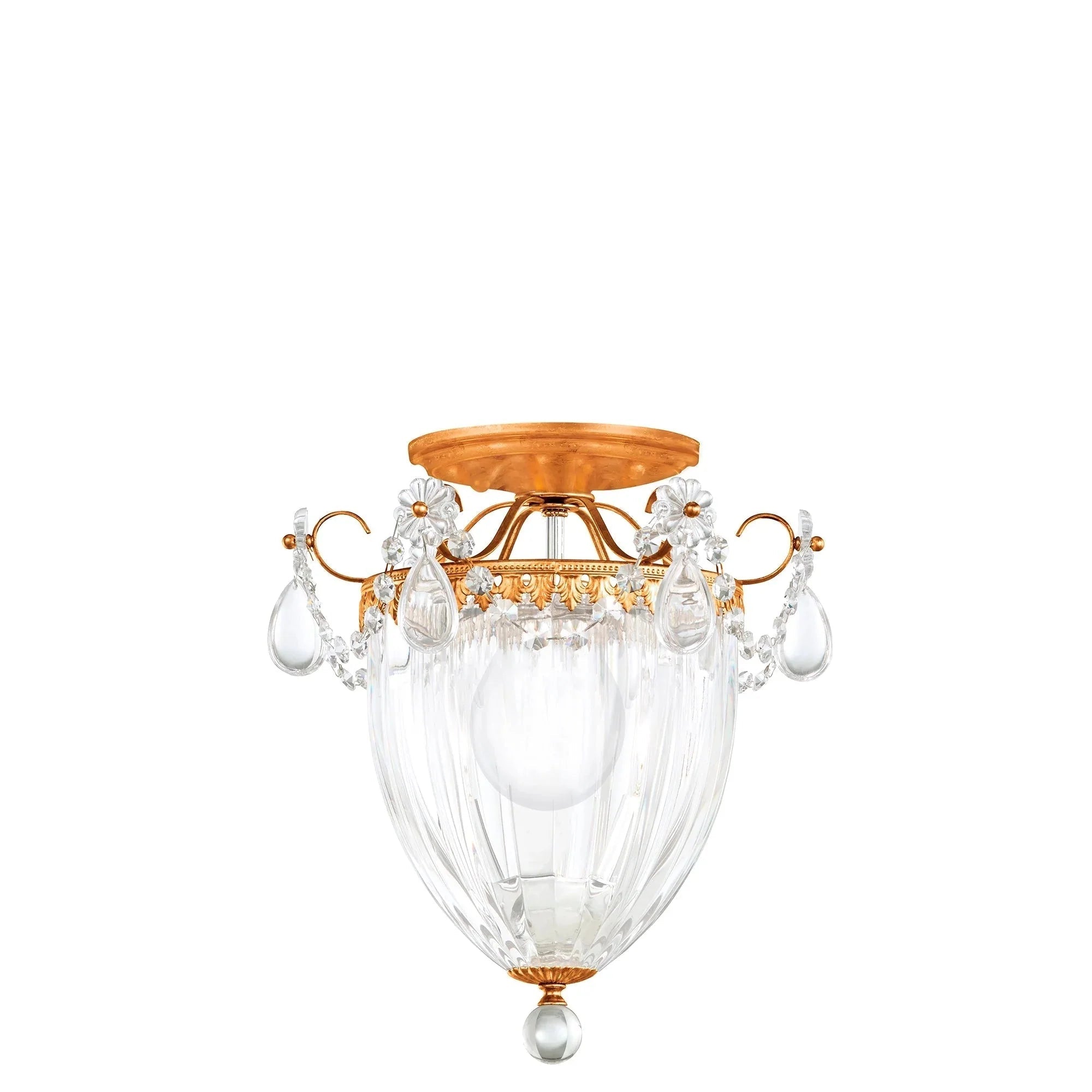 Bagatelle 3 - Light Close - to - Ceiling - Heirloom BronzeBlushlighting