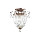 Bagatelle 3 - Light Close - to - Ceiling - Heirloom BronzeBlushlighting