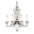 Bagatelle 7 - Light Chandelier - Heirloom BronzeBlushlighting