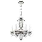 Bagatelle 7 - Light Chandelier - Heirloom BronzeBlushlighting