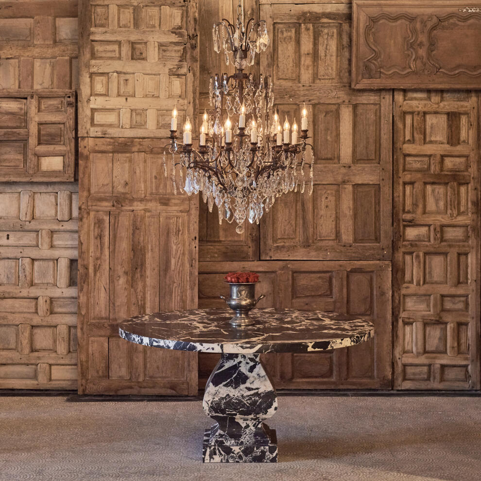 Baroque Large Chandelier-Chandelier-Blushlighting-Blushlighting