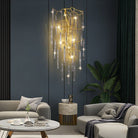Beathe Light Luxury Crystal Branch Wall Sconce - Blushlighting