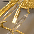 Beathe Light Luxury Crystal Branch Wall Sconce - Blushlighting