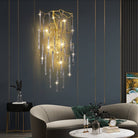 Beathe Light Luxury Crystal Branch Wall Sconce - Blushlighting