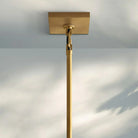 Beckmen Glass Lantern Modern Round Chandelier 33''44"55''-