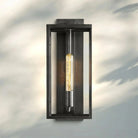 Beckmen Glass Lantern Outdoor Wall Sconce 18'' 21'' 28''-