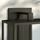 Beckmen Glass Lantern Outdoor Wall Sconce 18'' 21'' 28''-