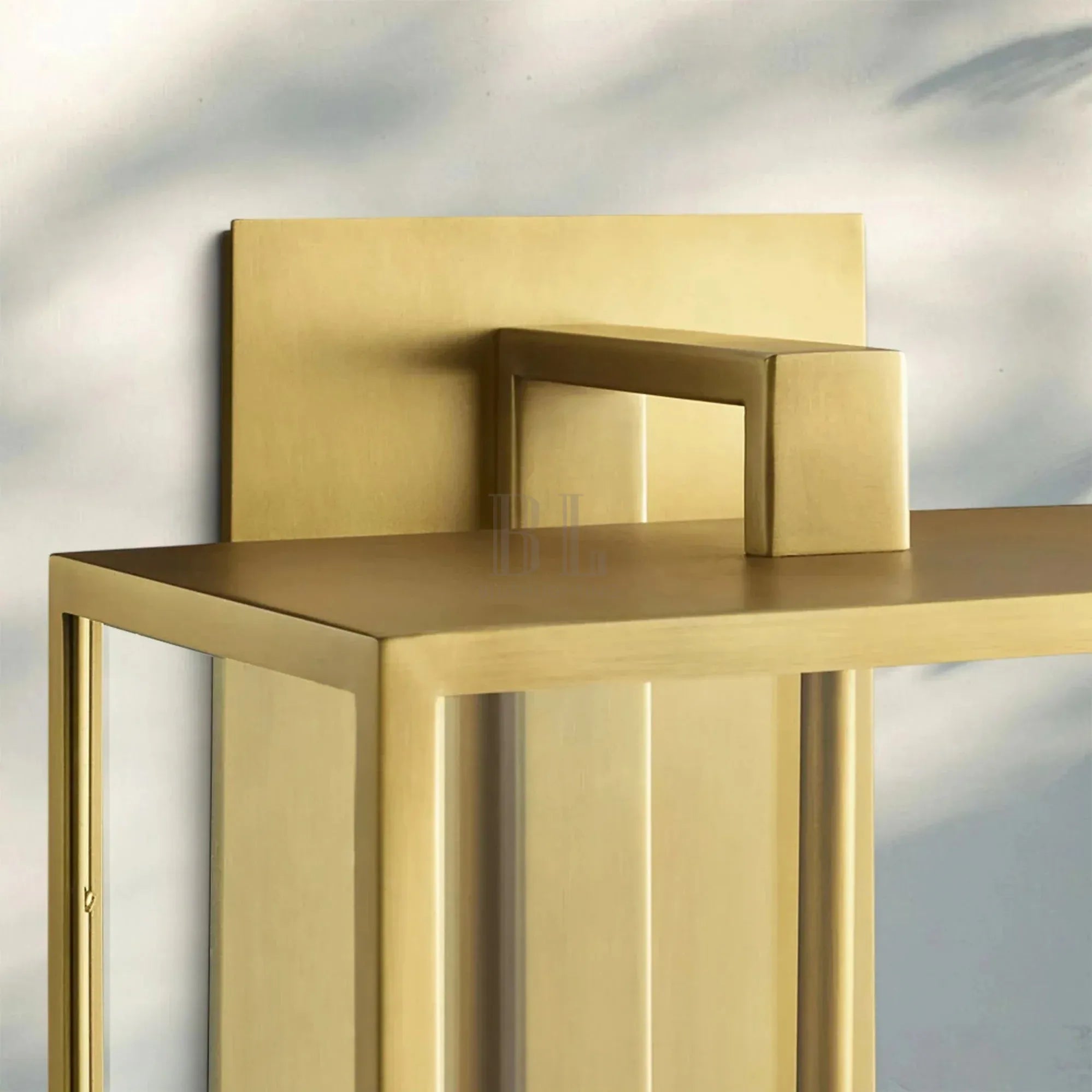 Beckmen Glass Lantern Outdoor Wall Sconce 18'' 21'' 28''-