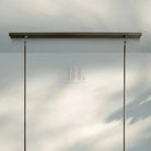 Beckmen Glass Retangular Chandelier for Living Room, Dining Table 54'' 72''-