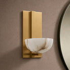 Belmira Alabaster Sconce - ALABASTERBlushlighting