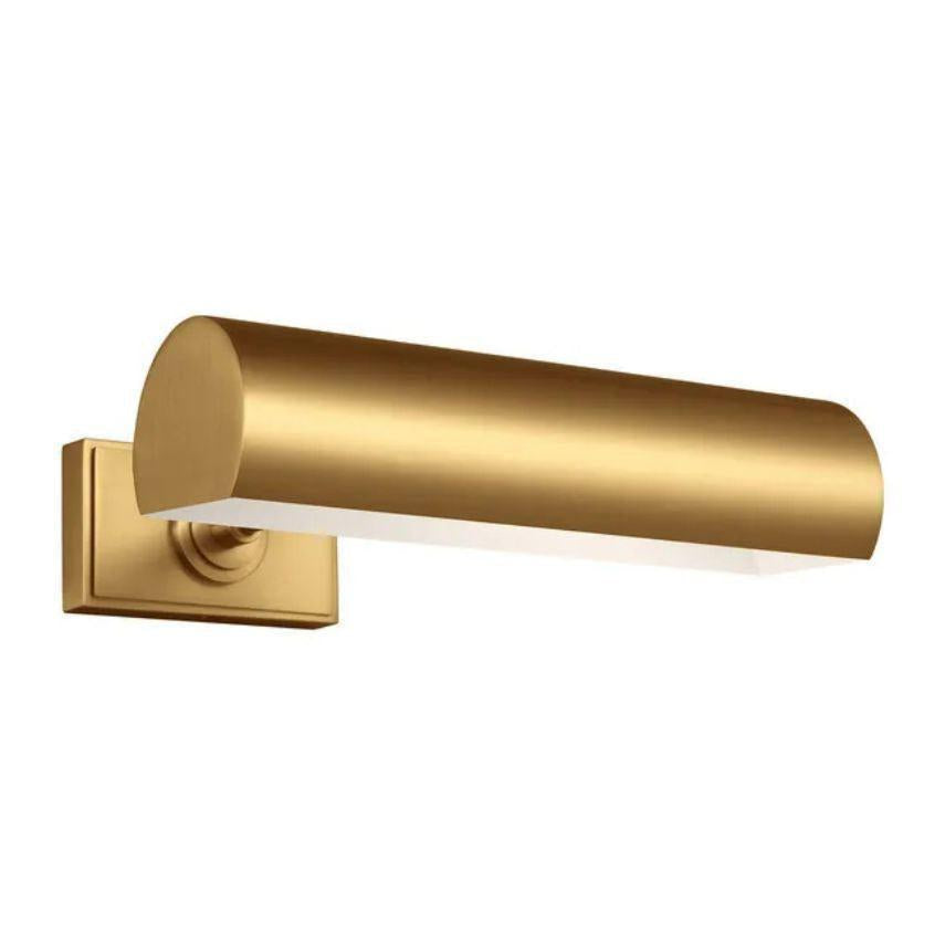 Belmore Picture Light-wall sconce for bedroom,wall sconce for dining room,wall sconce for stairways,wall sconce for foyer,wall sconce for bathrooms,wall sconce for kitchen,wall sconce for living room-10"-Steel Burnished Brass-