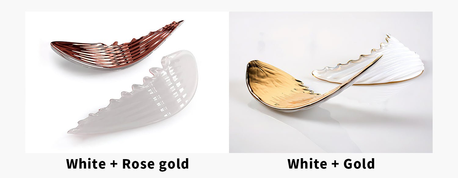 Bennett Chandelier - ∅ 23.6″ x 39.4″ / Dia 60cm x 100cmWhite & GoldWarm LightBlushlighting