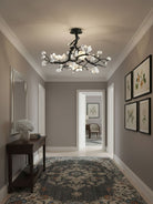Black Branch Copper Tree Chandelier - ∅ 31.5″ x H 17.7″ / Dia 80cm x H 45cmDark CopperBlushlighting