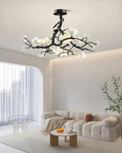 Black Branch Copper Tree Chandelier - ∅ 31.5″ x H 17.7″ / Dia 80cm x H 45cmDark CopperBlushlighting