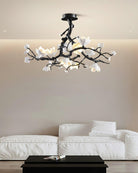 Black Branch Copper Tree Chandelier - ∅ 31.5″ x H 17.7″ / Dia 80cm x H 45cmDark CopperBlushlighting