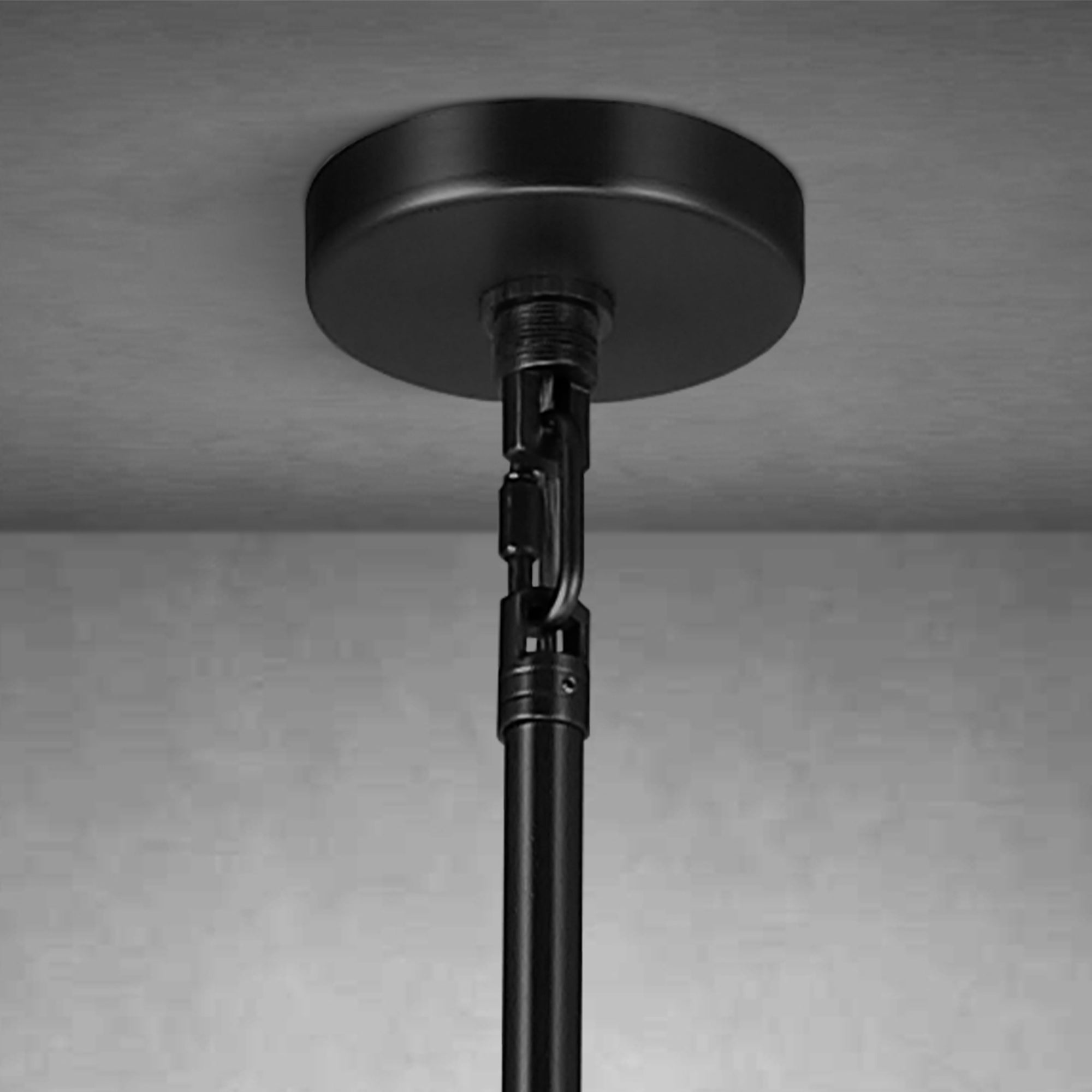 Black Round Crystal Chandelier, 36" K9 Crystal Chandeliers for Dining Room - Blushlighting