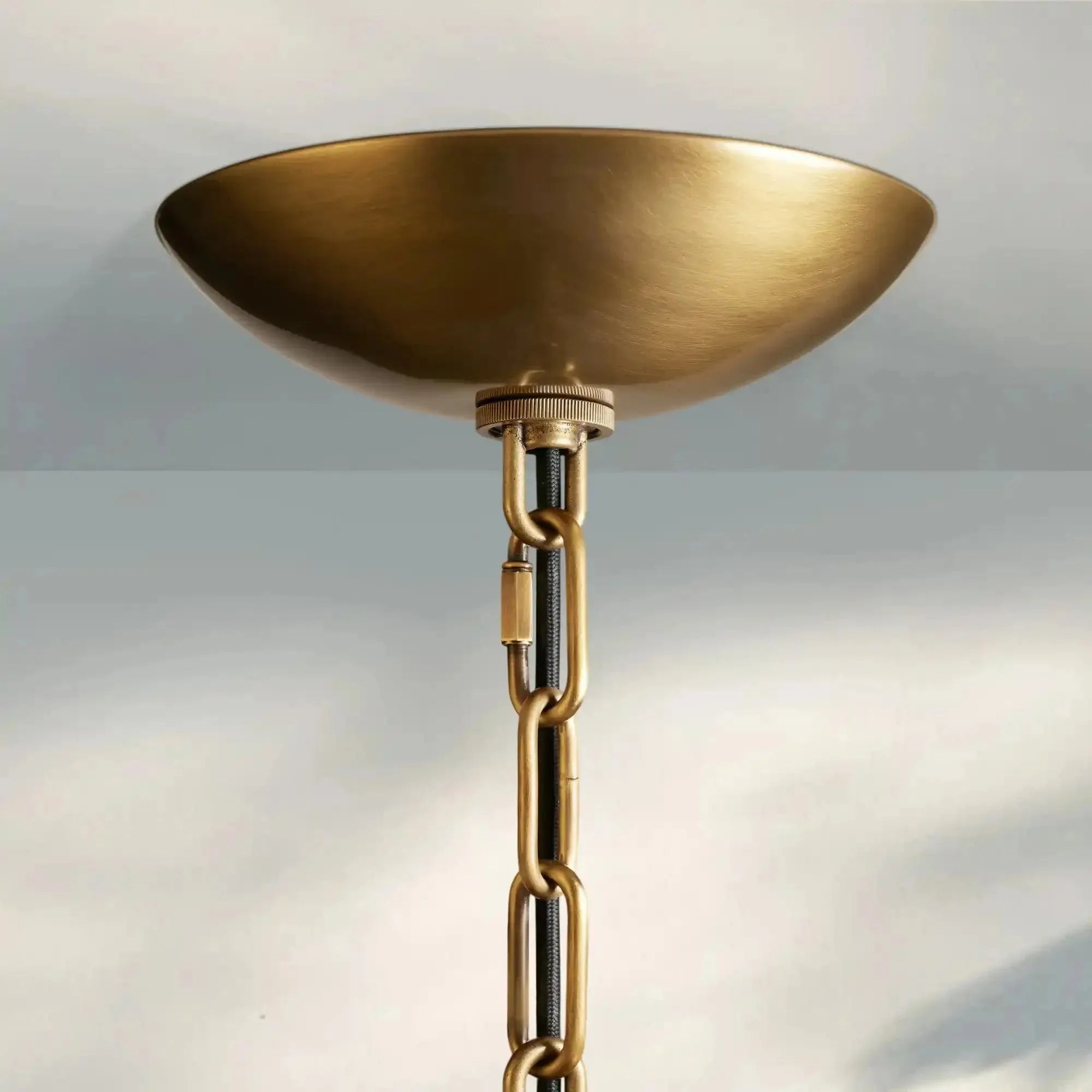 Blaire Round Chandelier - ClearBlushlighting