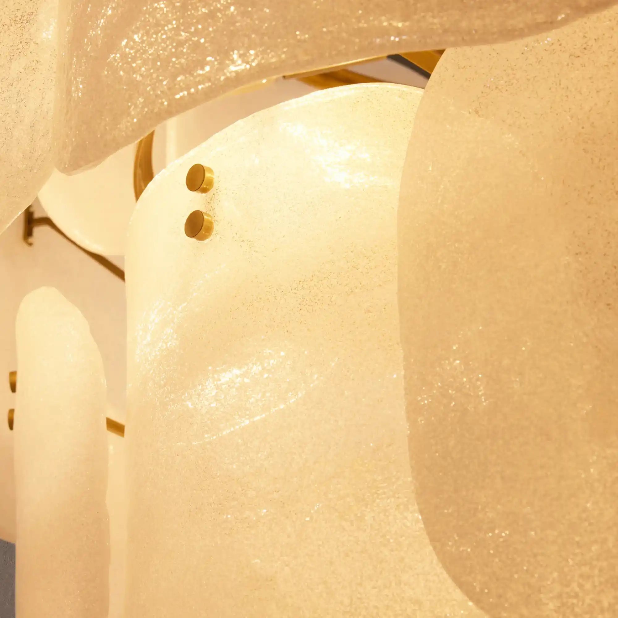 Blaire Round Chandelier - WhiteBlushlighting