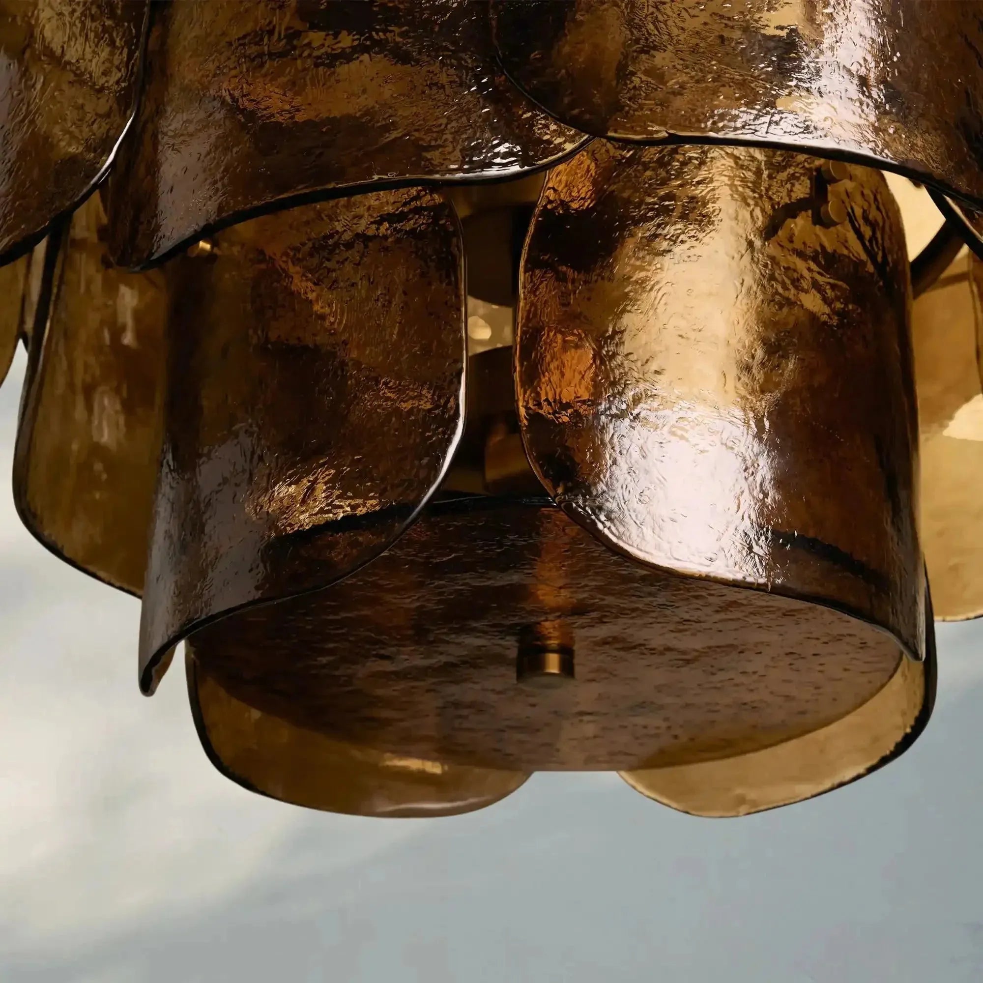 Blaire Round Chandelier - ClearBlushlighting