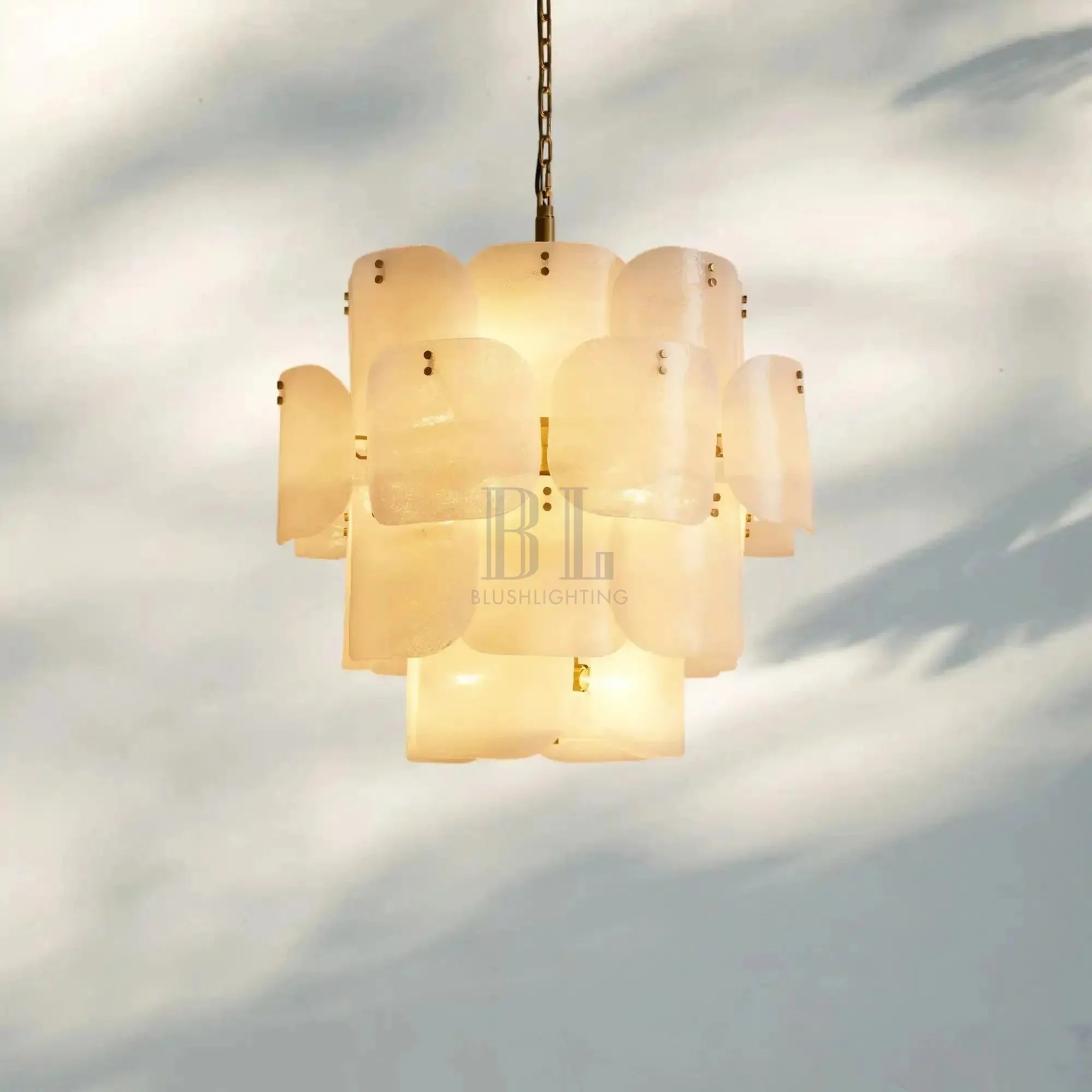 Blaire Round Chandelier - Blushlighting
