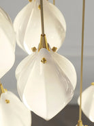 Bloom Chandelier - 26 Lights | Ellipse styleEmitting White LightingBlushlighting