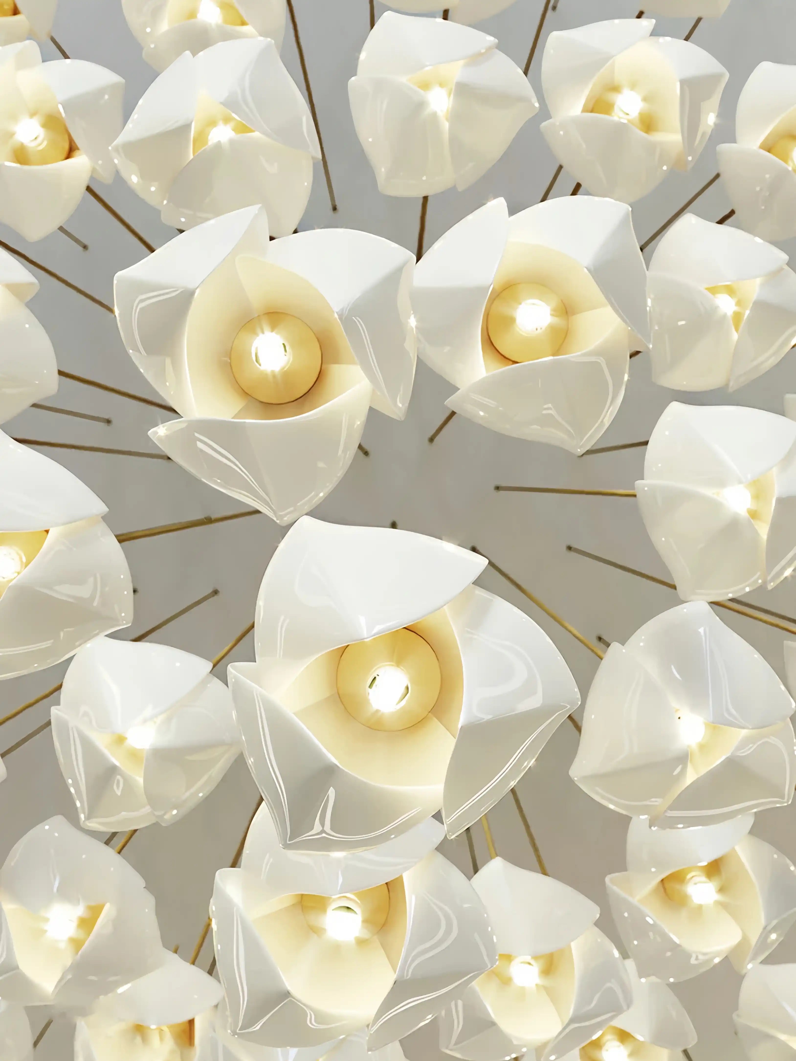 Bloom Chandelier-Blushlighting