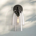 Blum Amber Glass Flute Sconce - Blushlighting